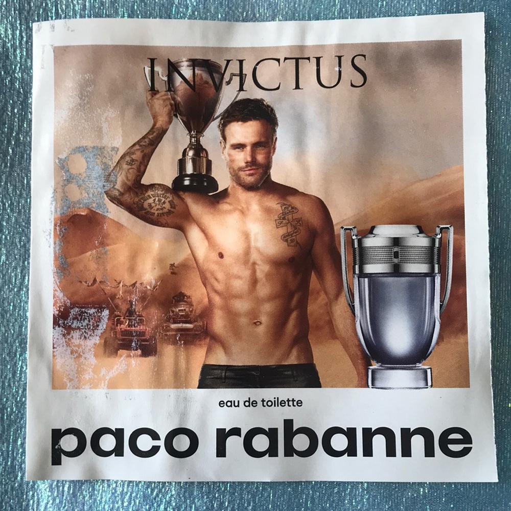 🆓 FREE W/ ANY BUNDLE Paco Rabanne Invictus Sample Card